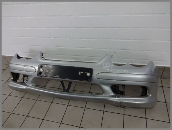 Mercedes Sportcoupe CL203 AMG Front Bumper 775 Iridiumsilver 2038854825 K99