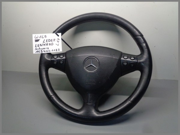 Mercedes MB W169 Lenkrad Airbaglenkrad Lederlenkrad Multifunktion 1694601183 L17