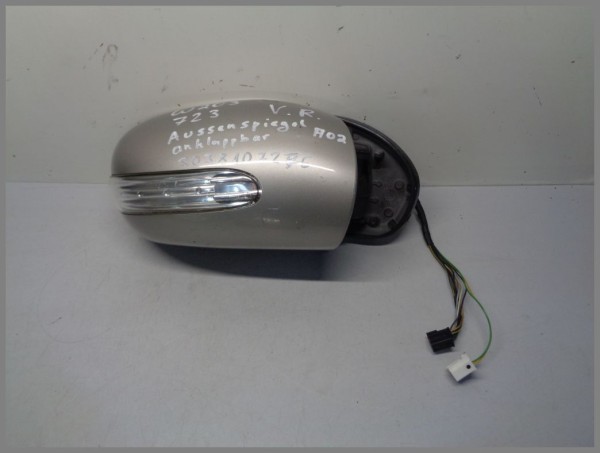 Mercedes Benz W203 exterior mirror right 723 cubanitsilver 2038107276 A02 hinged
