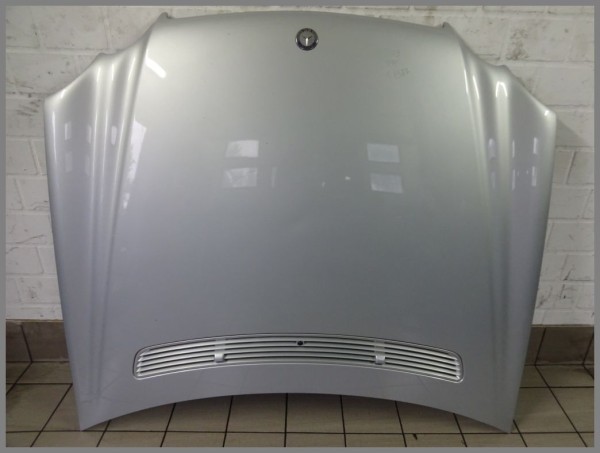 Mercedes Benz W209 CLK bonnet hood 775 iridium silver 2098800057 K1387 Original