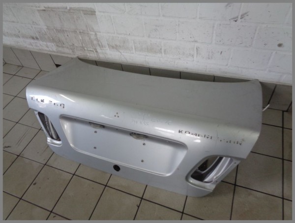 Mercedes Benz W208 CLK Rear Back Trunk Clap 744 SILVER K55