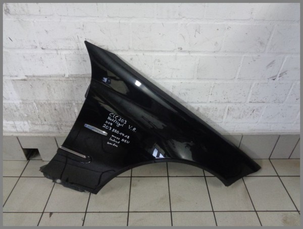 Mercedes Benz CLC 203 fender RIGHT 191 Black 2038801418 Year 2009 K08