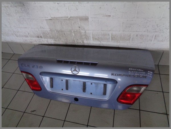 Mercedes W208 CLK CABRIO Boot lid top compartment 935 Blue 2087500475 H08