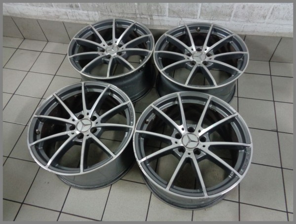 Mercedes W205 C63 AMG Felgen 8,5x18 ET38 2054011500 9,5x18 ET56 2054011600 Original