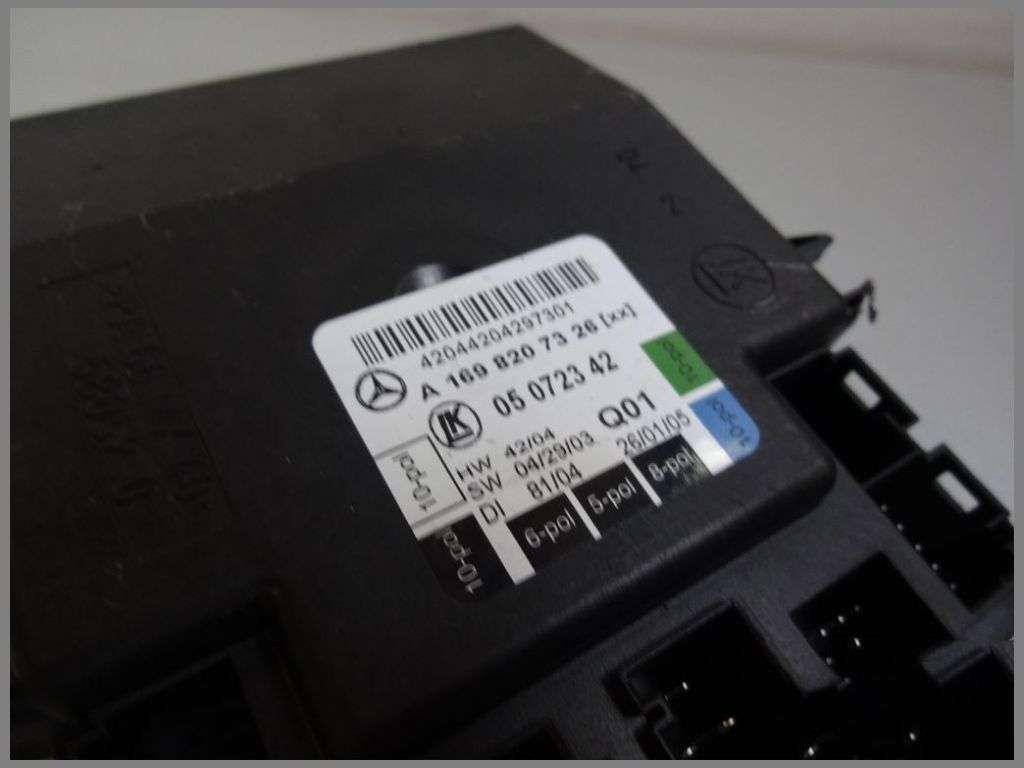Mercedes Benz W169 A-Class door control unit door module 1698207326 Original