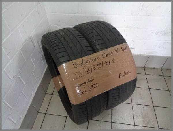 2x Bridgestone 235 55 R19 101V Dueler HP Sport DOT3920 4,1mm Summertires