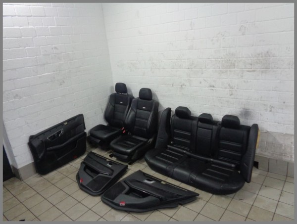 Mercedes Benz MB W212 AMG LIMO leather seats leather interior BLACK Original