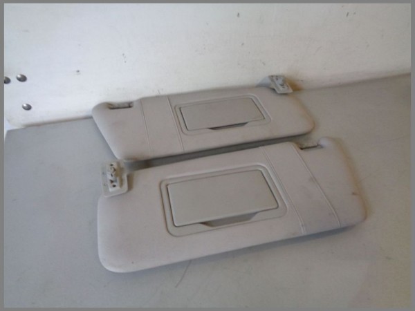 Mercedes Benz W168 A-Class sun visor SET with mirror GRAY