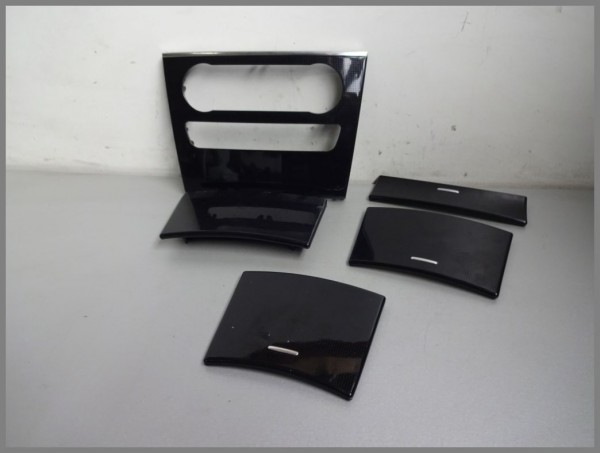 Mercedes W164 AMG Fairing middle part storage compartment SET carbon black original