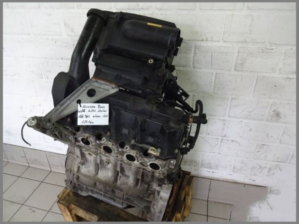 Mercedes Benz W168 A160 engine 166960 used engine 125tkm cylinder head complete