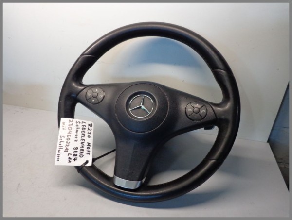 Mercedes W203 R230 AMG steering wheel sports shift paddles 2304602218 original L11