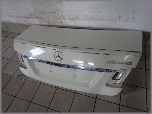 Mercedes Benz W212 Heckklappe 650 Calcitweiß Limousine 2127500275 Original K35