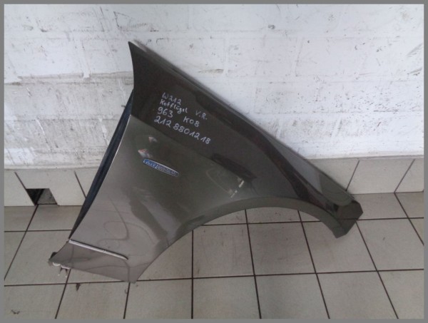 Mercedes Benz W212 fender front right 2128801218 963 Indium Grey K17