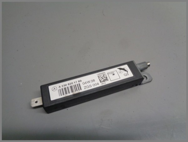 Mercedes Benz R230 SL Antennenverstärker Radio 2308201789 Original Antenne