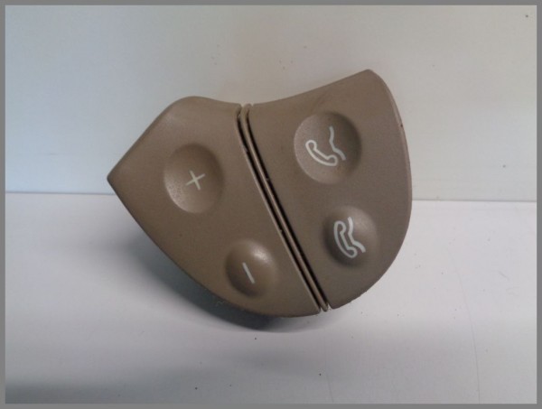 Mercedes w210 steering wheel button 2108212551 8H80 beige volume phone original