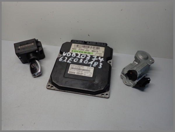 Mercedes Benz CL203 M271 Kompressor Motorsteuergerät SET 2711535291 SIEMENS