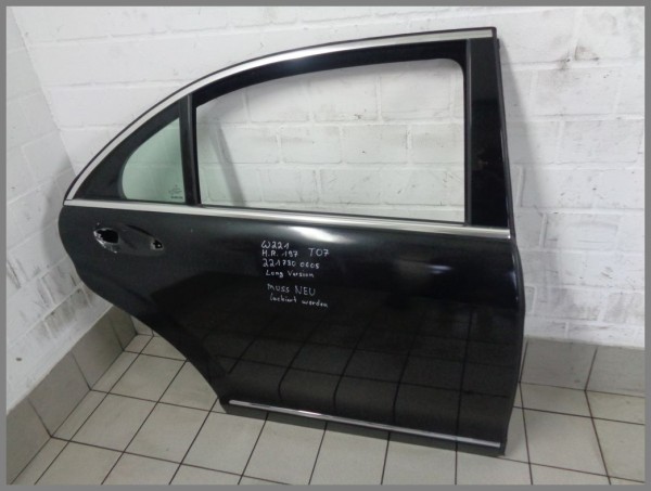 Mercedes W221 Tür hinten Rechts 197 Schwarz Original T07 2217300605 LANG