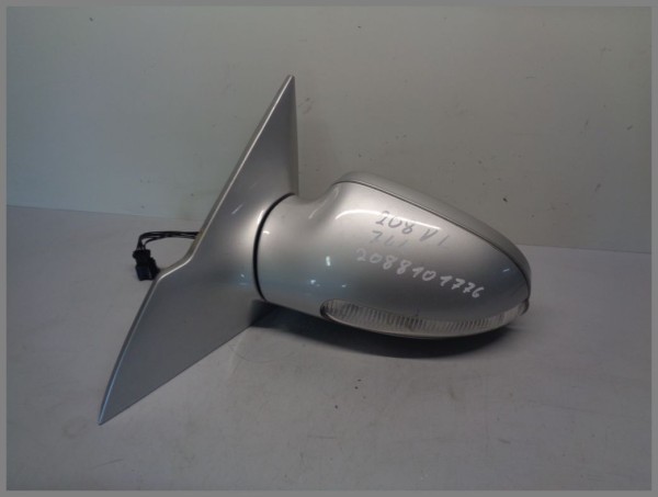 Mercedes Benz W208 CLK FACELIFT Outside Mirror 744 Silver Left 2088101776