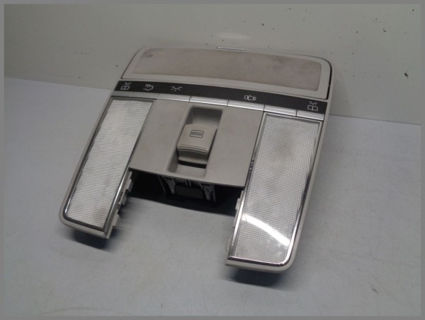 Mercedes W221 W216 Dachbedieneinheit Innenraumleuchte 2168705526 7M18 Grau