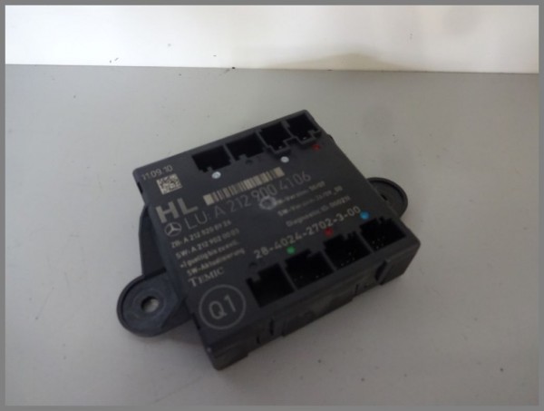 Mercedes Benz W212 E-Class door control unit rear LEFT control unit 2129004106