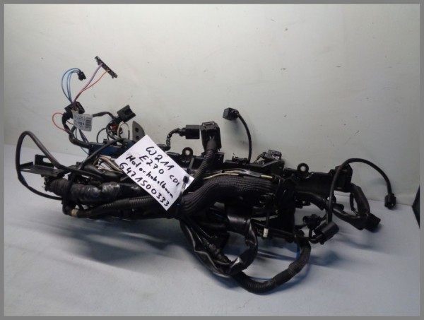 Mercedes Benz W211 OM647 E270 CDI Motor wiring Harness 6471500333 Original