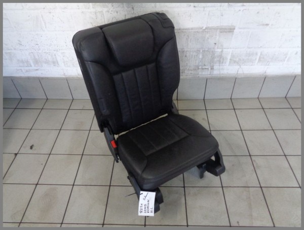 Mercedes Benz W251 3te Sitzreihe Sitz Links Original VOLL LEDER SCHWARZ Original