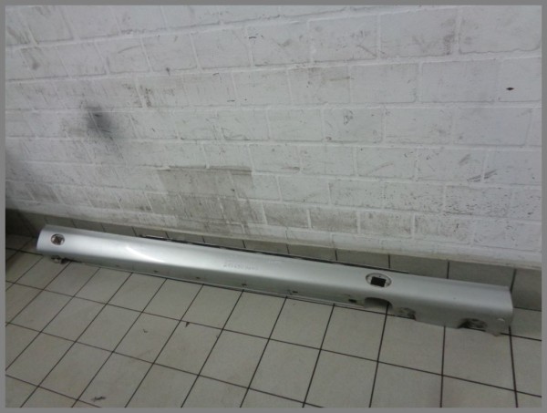 Mercedes Benz W215 side skirts sills 744 Silver right 2156900240 S2500