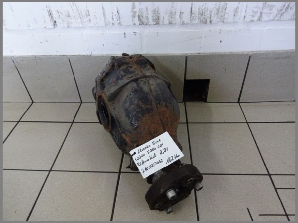 Mercedes Benz W210 220CDI Differential 162tkm Hinterachsgetriebe 2,87 2103507062