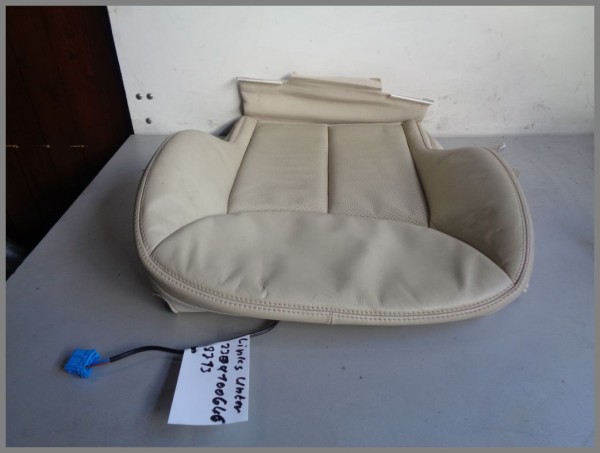 Mercedes R230 SL Sitzkissen Fahrersitz 2309100646 Kiesel Beige 8J13 Original