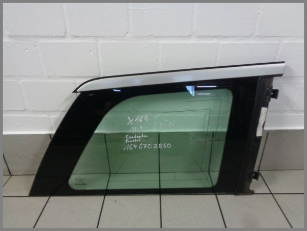 Mercedes X164 GL Seitenscheibe Hinten Rechts Fond 1646702850 Original Grün