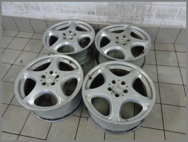 Mercedes Benz W220 W215 Alloy Wheels 8x18 ET44 Rims 2204010302 B27 Original