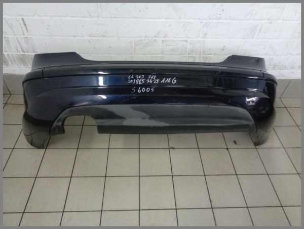 Mercedes Sportcoupe CL203 AMG Rear Bumper 768 Diamond Black 2038852425 S6005