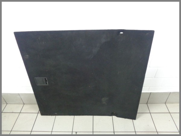 Mercedes Benz W221 S-Class floor carpet trunk rear black 2216800042 9F28