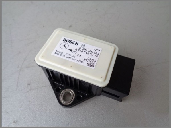 Mercedes Benz C216 W221 ESP yaw rate sensor 2165420018 Bosch 0265005623 Q01 Original