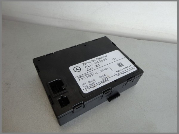 Mercedes Benz W211 E-Klasse Zentrales Gateway 2114452600 ZGS 001 Q1 2115403545