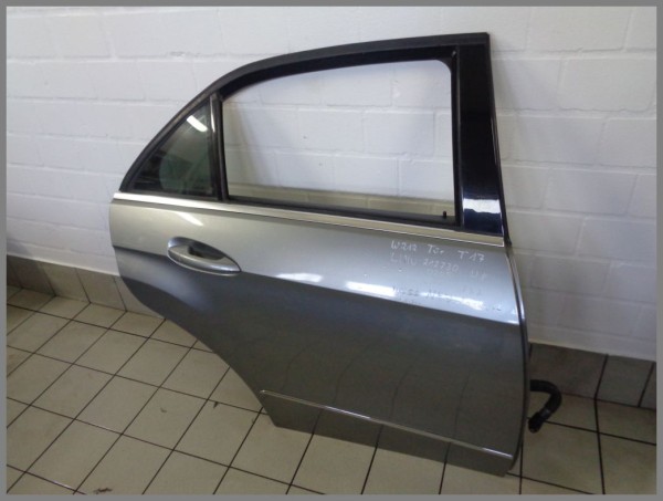 Mercedes W212 Sedan Rear Right Door 792 Palladium Silver 2127300205 T17 Original