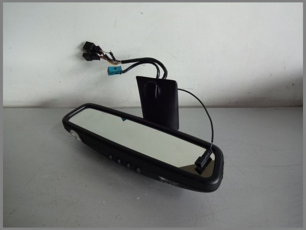 Mercedes W210 rearview mirror taxi clock Original faded 2088102617 Black Taxi Clock