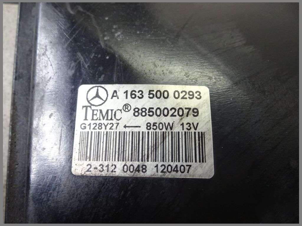 Mercedes Benz W163 MOPF Lüftermotor Lüfterzarge Lüfter E-Lüfter  