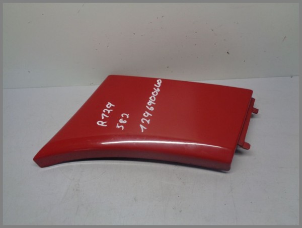 Mercedes R129 SL ornamental cover 1296900640 rear right 582 Imperial RED