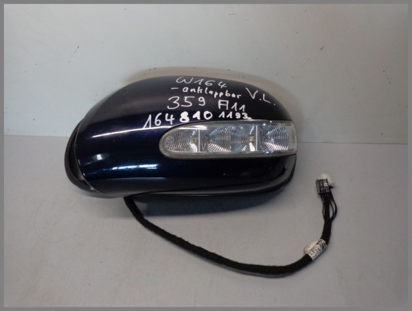 Mercedes Benz W164 Außenspiegel Links 359 Tansanitblau 1648101193 A11 klappbar