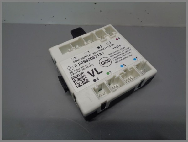 Mercedes-Benz W205 C-Class front Left Door Control Unit 2059005713 Genuine