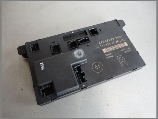 Mercedes Benz W211 E-Class Door Control Unit Front Right 2118707026 Original