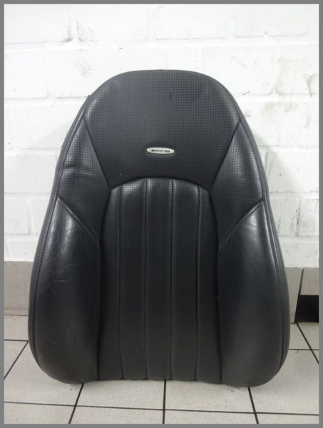 Mercedes W215 CL 55 AMG seat cover cover seat 2159104847 2159101816 leather black