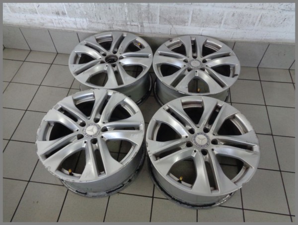 Mercedes W212 E-Klasse Alu Felgen SET 8x17 8,0x17 ET46 2124010902 Original F66 Satz