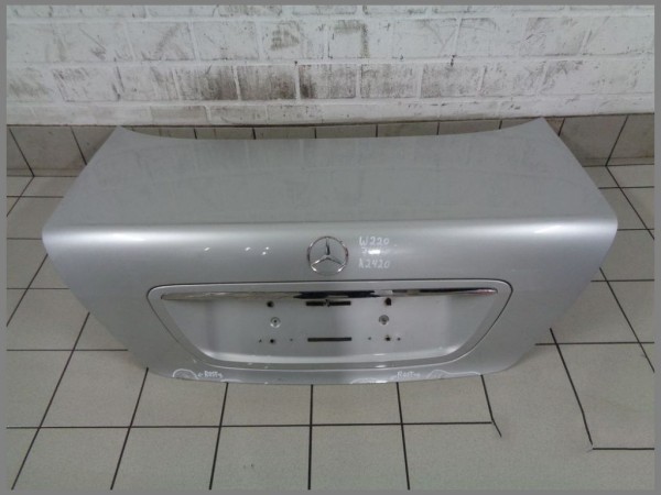 Mercedes Benz W220 tailgate boot lid 744 silver 2207500175 Original K2420