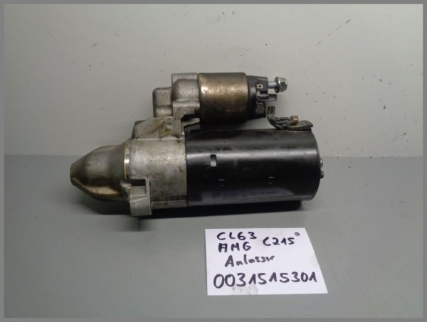 Mercedes W216 63AMG M156 Anlasser Starter 0031515301 Original Bosch W221