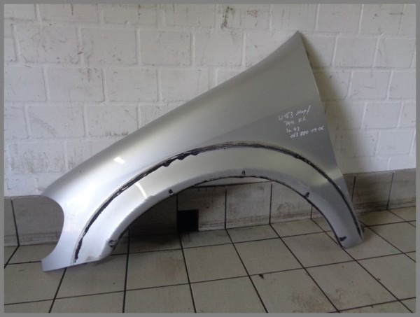Mercedes Benz MB W163 ML-Klasse Kotflügel Links 744 Silber 1638801906 K43 Orig.