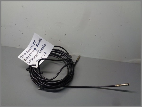Mercedes A209 CLK Cabrio Leitungen Hydraulikleitungen Zylinder 2098000481