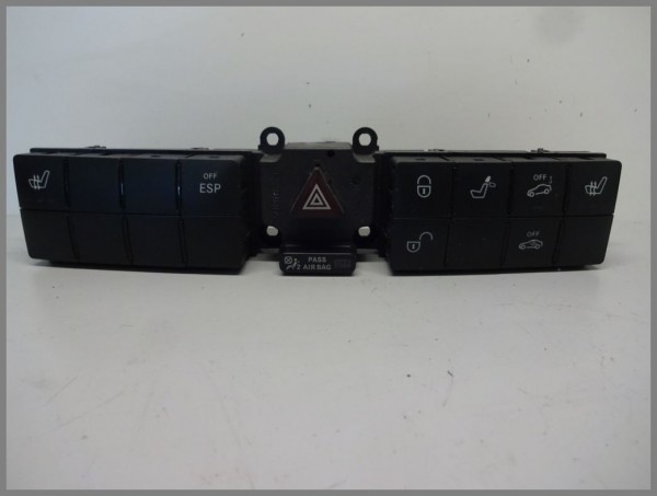 Mercedes Benz W203 W209 switch strip switch block 2038214881 original