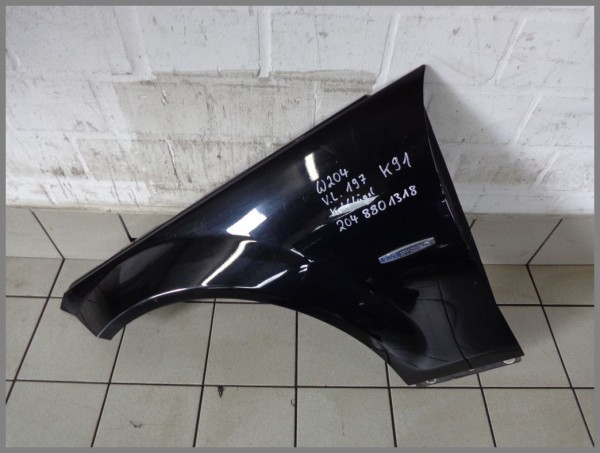 Mercedes Benz W204 Kotflügel Links 197 Schwarz 2048801318 K91 Original